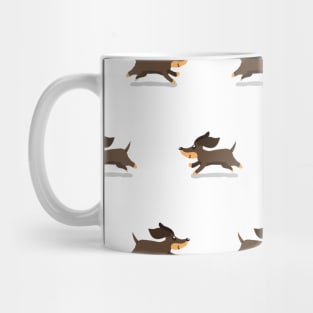 Cute Dachshund Mask Dachshund Dog Lover Face Mug